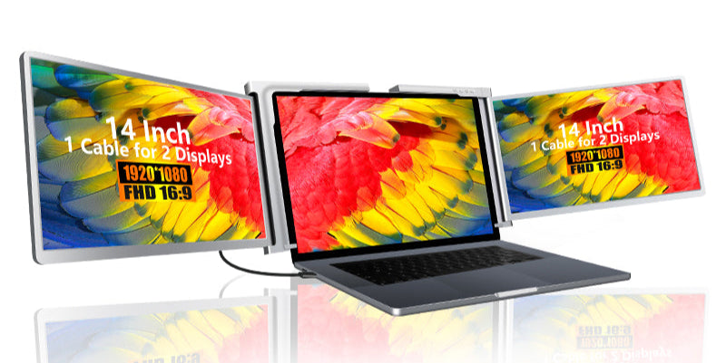 Ecran Duo 14" - 16:10 - 1920*1200 - Full HD